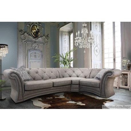 Угловой тканевый диван "Корлеоне"  3ML/R901R/L
