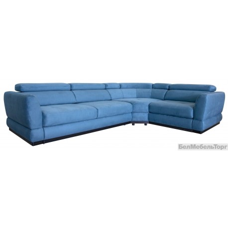 Угловой тканевый диван "Мишель"  3мL/R.90.1АR/L