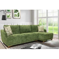 Угловой тканевый диван "Дориан 2"  2ML/R.8MR/L