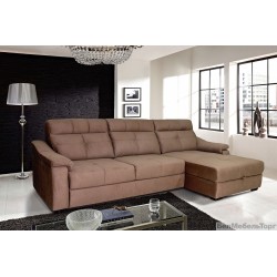Угловой тканевый диван "Барселона 2" 3мL/R.8мR/L