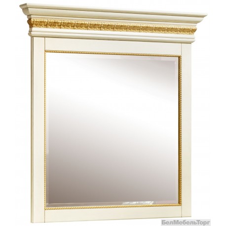 Зеркало "Милана" П4.265.1.13 (П294.13) слоновая кость с золочением
