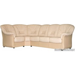 Угловой комбинированный диван "Омега" 3мL/R.90.1R/L