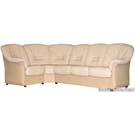 Угловой комбинированный диван Омега