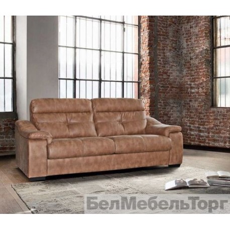 Трехместный кожаный диван "Барселона 2"