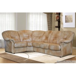 Угловой тканевый диван "Омега" 3мL/R.90.1R/L